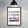 Decoração Parede Transforme Sua Cozinha com Quadro de Amor - 6