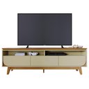 Ver imagem 1 de Rack Bancada Selene Cumaru/opala para Tv até 75” - Madetec