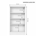 Ver imagem 2 de Sapateira Alaska New Branca - 2 Portas