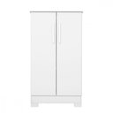 Ver imagem 6 de Sapateira Notável Alaska New 2 Portas Branco Brilho com Pés