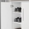 Sapateira Notável Alaska New 2 Portas Branco Brilho com Pés - 4