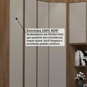 Ver imagem 6 de Guarda Roupa Casal Modulado de Canto 8 Portas e 4 Gavetas Avelã Pf-arenas Pf