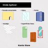 Kit 11 Adesivos de Parede Academia Crossfit Silhueta Homem Mulher Kanto Store Adesivo de Parede Logo - 4