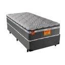 Ver imagem 1 de Cama Box com Colchão Solteiro Molas Ensacadas Maranello Firme Fortezza 88x188