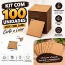 Ver imagem 3 de Kit Quadrado com 1 Furo 100 Unidades 5 cm