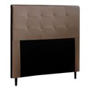 Ver imagem 1 de Cabeceira Cama Box Casal Queen Luna 160cm Corano Marrom