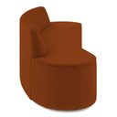 Ver imagem 7 de Sofá 4 Lugares para Sala de Estar Living 230cm Koane D06 Veludo Laranja - Mpozenato