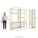 Ver imagem 7 de Kit Dormitório 1 Porta 4 Gavetas