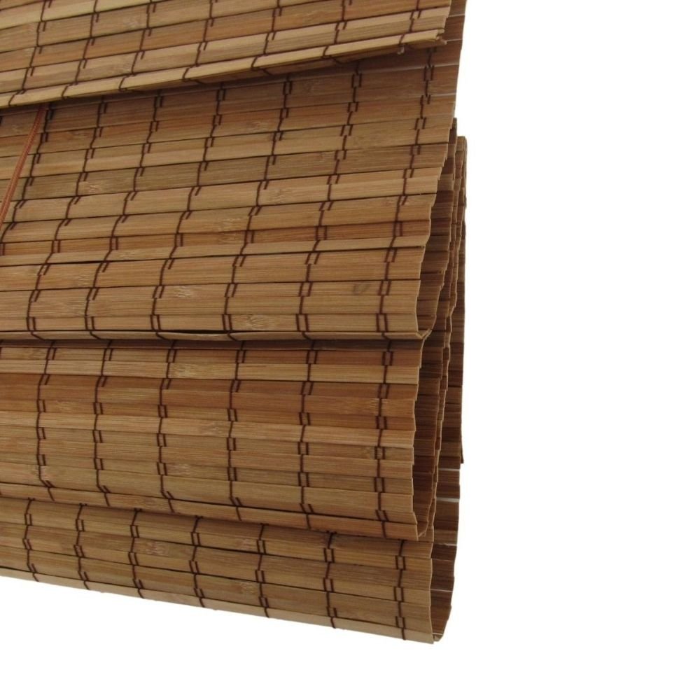 Persiana Romana Bambu Block 080larg X 160alt Natural - 5