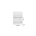 Ver imagem 5 de Quarto para Bebê Completo 3 Peças Guarda-Roupa, Cômoda e Berço Doce Sonho Branco
