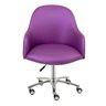Poltrona Escritório Bárbara Tecido Facto Lilás - 1