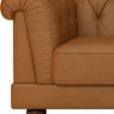 Ver imagem 5 de Sofá Living 4 Lugares 274cm Apso Courino Caramelo - Sallar Home