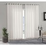 Cortina Duplex 4,20 x 2,50 Amassada Bella Janela - Marfim - 1
