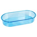 Ver imagem 1 de Banheira Azul Oval Extra Grande 700ml 6 Unidades Pet Piu Jel Plast