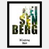 Quadro Breaking Bad – Heisenberg Walter White | Com vidro fosco e moldura - A3 - 33x45cm - 1