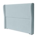 Ver imagem 5 de Cabeceira de Cama Box Diamond Casal King Size 195 cm Estofada Boucle Azul