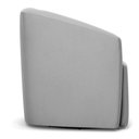Ver imagem 6 de Kit 2 Poltronas Stella Max Suede Cinza Base Giratória - D'Rossi