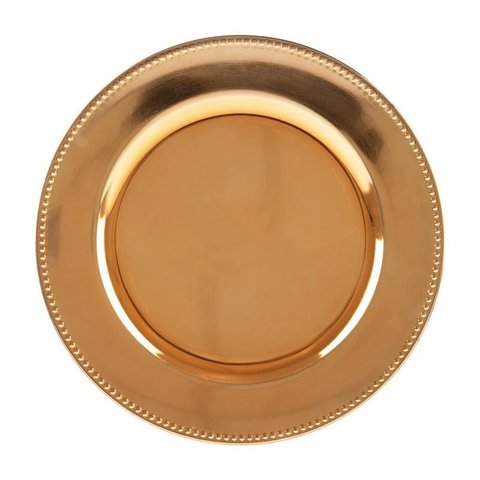 Sousplat Wolff Dourado 33cm 61024