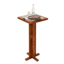 Ver imagem 2 de Bistrô Gourmet com Tampo Quadrado Imbuia Charcharm Shop Jm
