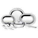 Ver imagem 1 de Conjunto de Baixelas Tramontina Ciclo Convida Inox - 8 Peças