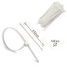 500 PEÇAS - ABRAÇADEIRA DE NYLON 4,8 X 370MM - ENFORCA GATO - 2