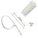 Ver imagem 2 de 500 PEÇAS - ABRAÇADEIRA DE NYLON 4,8 X 370MM - ENFORCA GATO