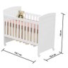 Berço Mini Cama Cléo Carolina Baby - 4