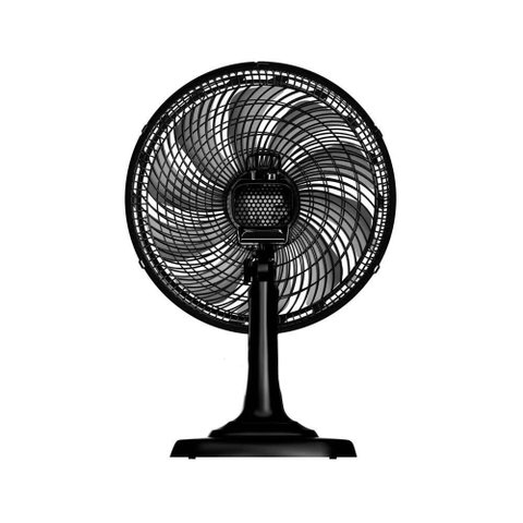 Ventilador Oscilante de Mesa Ventisol Turbo 10 Pás 40cm Preto/cinza 220v