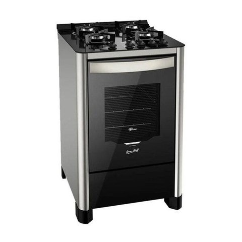 Fogão de Piso Fischer 4Q Gran Cheff a Gás Bivolt