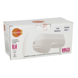 Chuveiro Elétrico 220v 7500w Branco Charm Equation:220v - 5