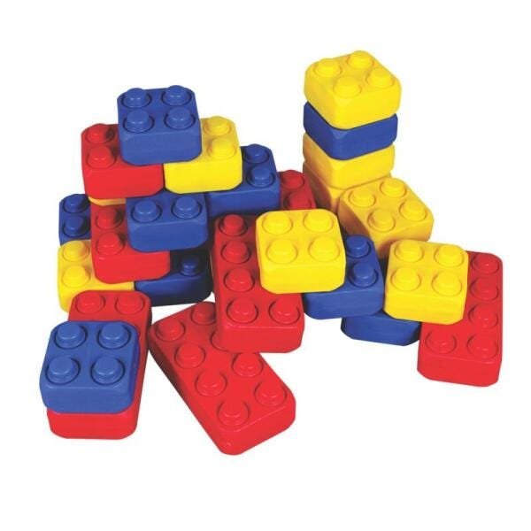 Kit Brick-Size Big Plastic 108 Peças - 1