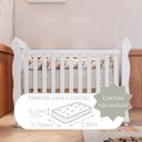 Ver imagem 7 de Berço Americano Marquesa Mini Cama Mirelle 100% MDF Branco