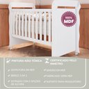 Ver imagem 6 de Berço Americano Marquesa Mini Cama Mirelle 100% MDF