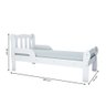 Mini Cama Infantil com Proteção Lateral Bella Yescasa - 3