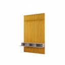 Ver imagem 5 de Painel para Tv até 60 Polegadas 240cmx143cm Ripado com Nicho e LED Trento