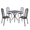 Mesa Janaina 4 Cadeiras 260/15 Madmelos Craquelado / Folha - 11