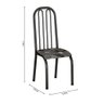 Mesa Janaina 4 Cadeiras 260/15 Madmelos Craquelado / Folha - 4