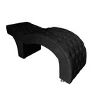 Ver imagem 1 de Maca Estética Estofada M1 80cm Veludo Preto - In9 Decor
