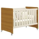 Ver imagem 2 de Quarto de Bebê Zaki e Berço Americano Evolution 4 em 1 Areia Acetinado Savana com Colchão Ortobom -