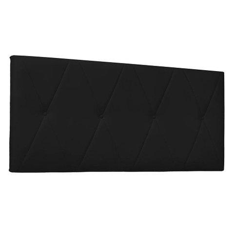 Cabeceira Painel Casal 1,40m Aquilla Corano Preto