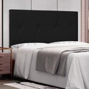 Ver imagem 5 de Cabeceira Painel Casal 1,40m Aquilla Corano Preto