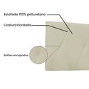 Ver imagem 3 de Cabeceira Painel Aquilla Para Cama Box King 195 cm Corino - D’Rossi - Bege
