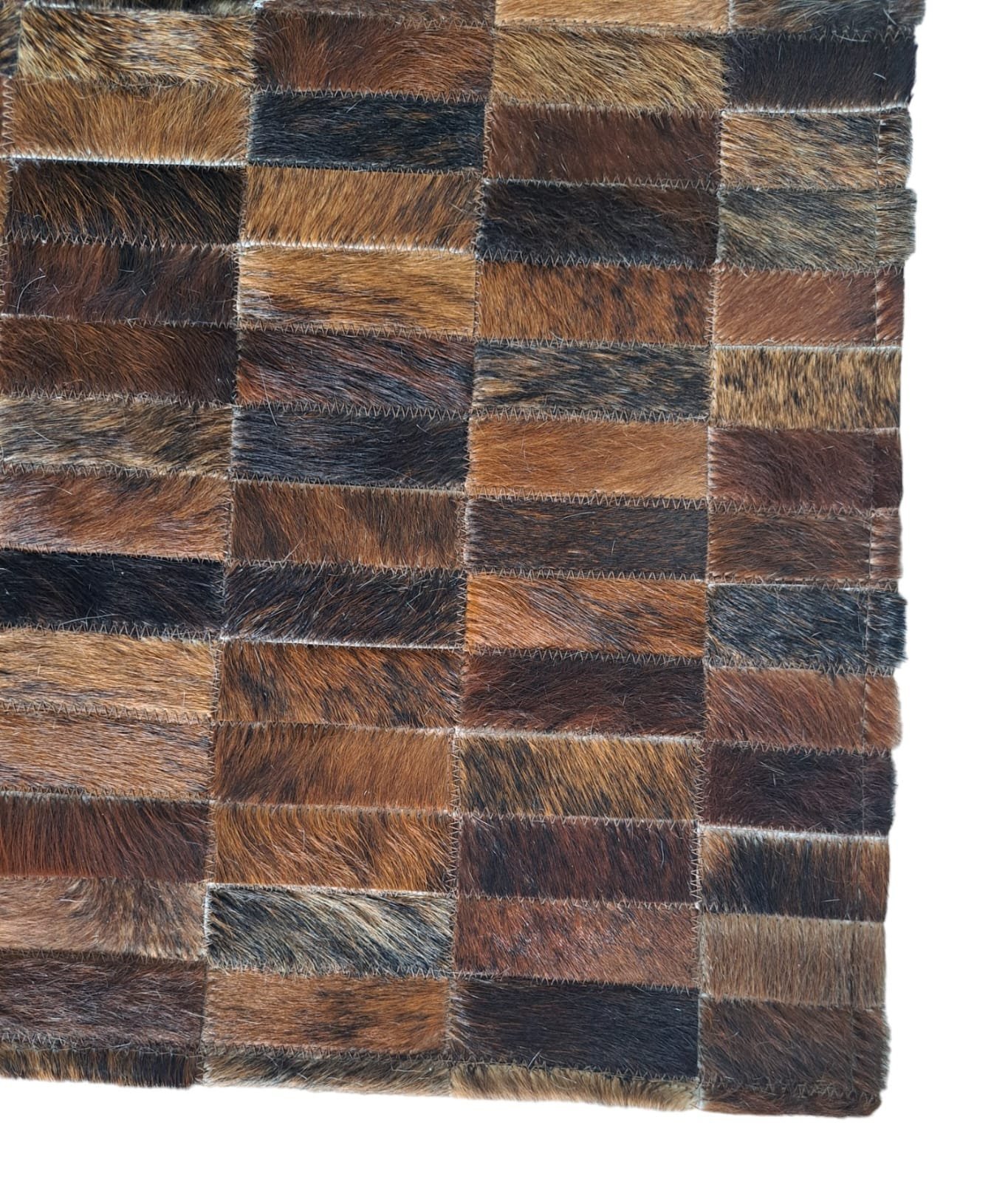 Tapete de Couro Natural Marron 2,00 X 1,50 M - 2