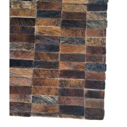 Tapete de Couro Natural Marron 2,00 X 1,50 M - 2
