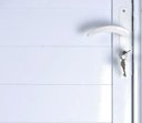 Ver imagem 3 de Porta de Aluminio Lambril Linha Premium:2,10 X 1,00/direita/branco