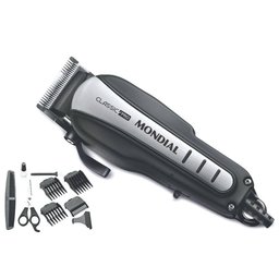 Maquina De Cortar Cabelo Pelos E Barba Mondial Cr-03 220v - 2