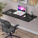 Ver imagem 1 de Mesa de Parede Escritório Dobrável Suspensa com Suporte 90x38 Onix