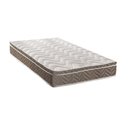 Ver imagem 1 de Colchão Solteiro Paropas Espuma D33 / EP Anatômico Confort Ultra Firme Euro Pillow Brown (78x188x25) - Parop