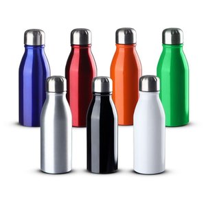Garrafa em Alumínio com Tampa de 500ml Colors Fresh