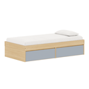 Ver imagem 2 de Cama Infantil Solteiro com Duas Gavetas Linha Play Quater
